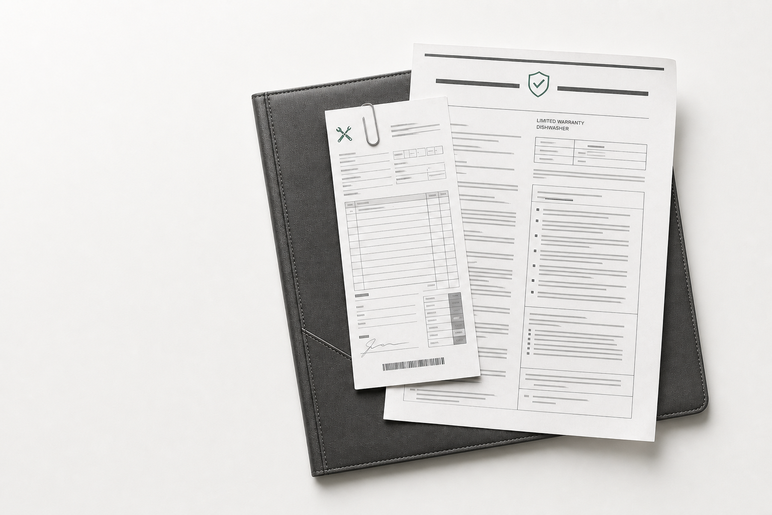 Pocket Archive receipt and warranty document workspace in light mode